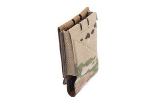 High Speed Gear Elastic MOLLE Rifle Mag Pouch has a multicam pattern.